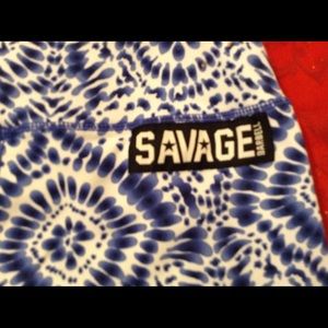 Savage Barbell shorts.